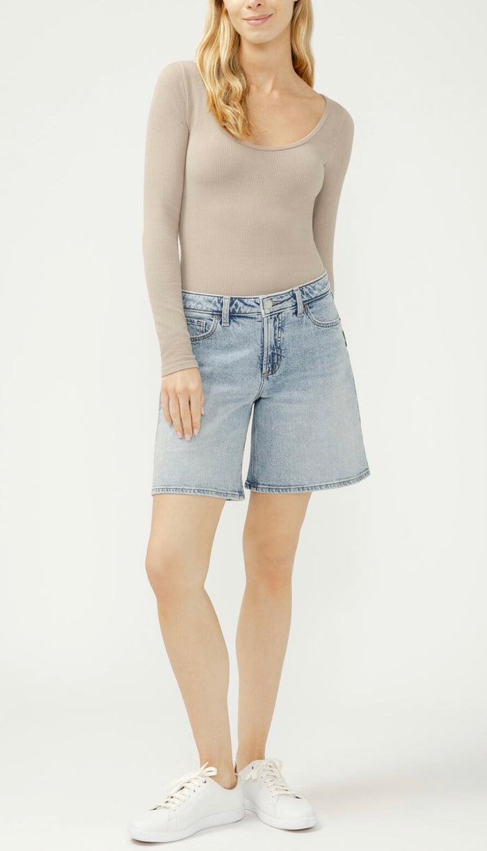 SILVER LOOSE & LOW RISE SHORTS