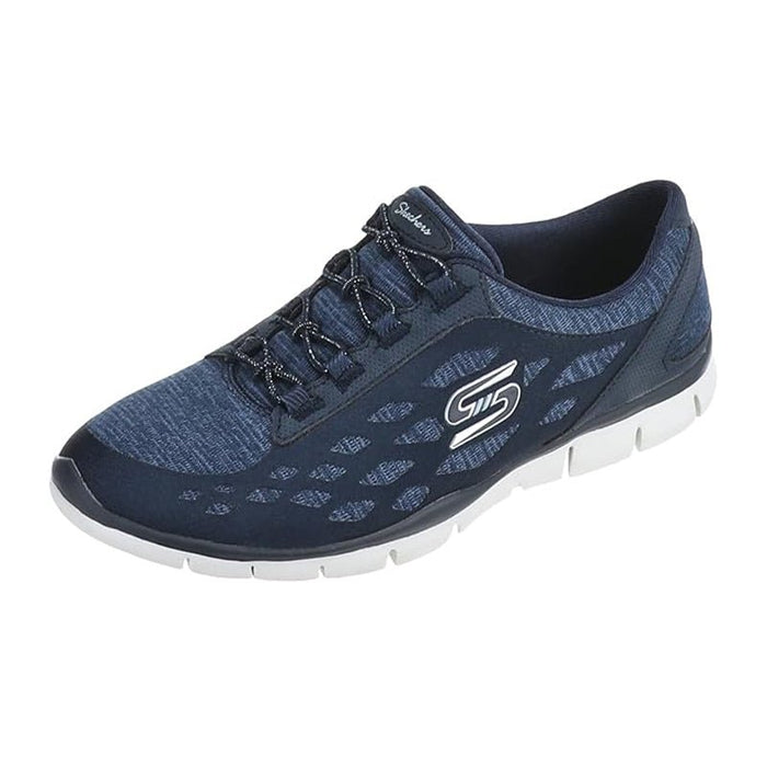 Skechers Blue Light Track Gratis Trainers - 23361 - NVY - SKW88 - Runner