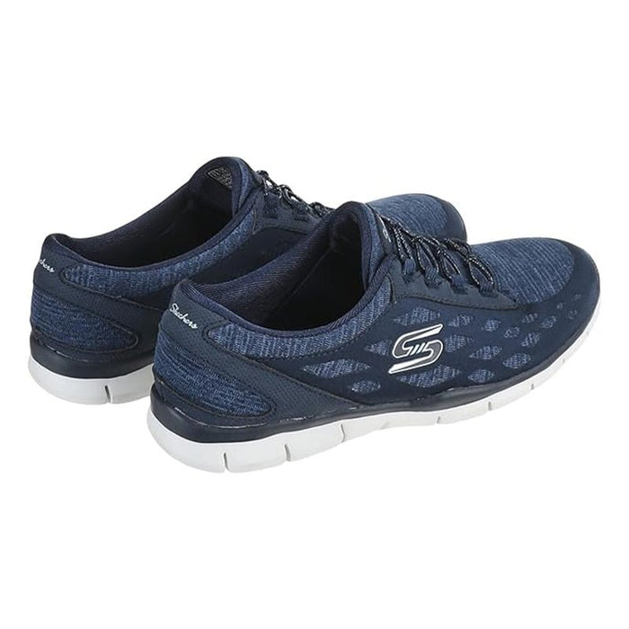 Skechers Blue Light Track Gratis Trainers - 23361 - NVY - SKW88 - Runner