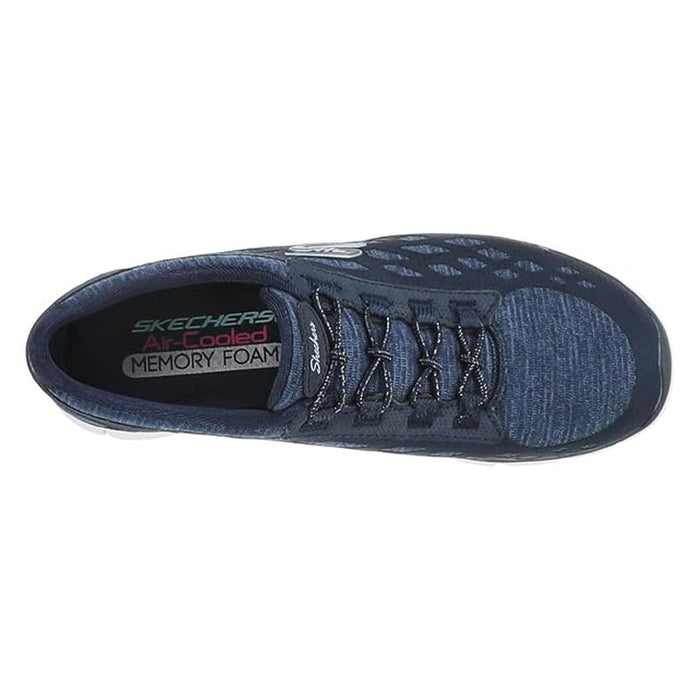 Skechers Blue Light Track Gratis Trainers - 23361 - NVY - SKW88 - Runner