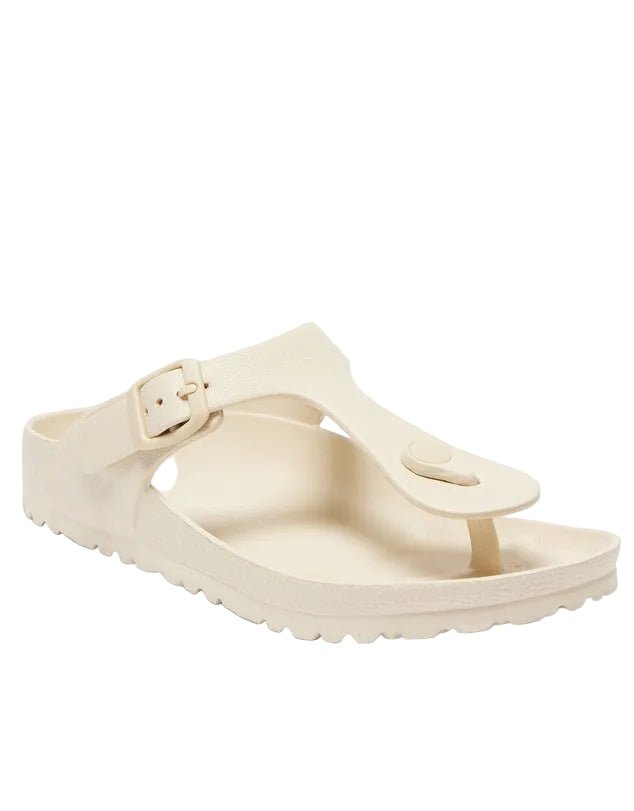 SKECHERS Sculpted - Accent Flatform Thong Sandals - Chalk SLW9 - Runner