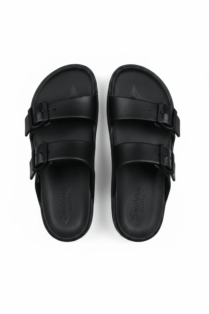 Skechers womens ARCH FIT Sandal - BLK SLM32 - Runner