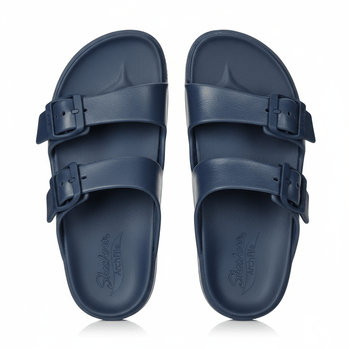 SKECHERS women's Slide Sandal Slide Sandal SLW47 - Runner