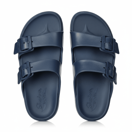 SKECHERS women's Slide Sandal Slide Sandal SLW47 - Runner