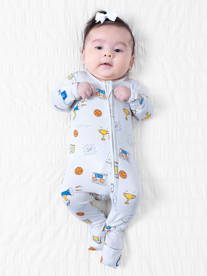 Slam Dunk Bundle - Bamboo Convertible Footie