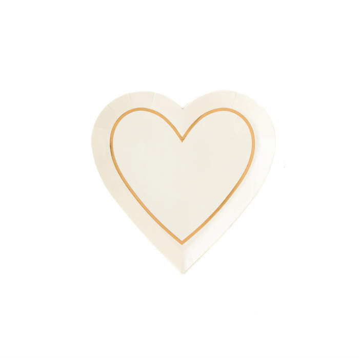 Small Heart Plates