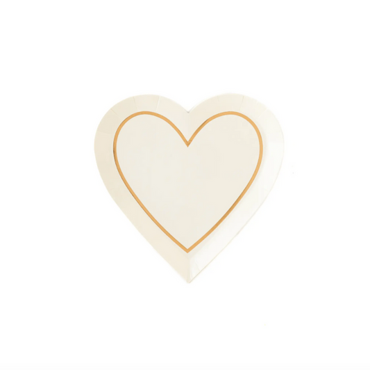Small Heart Plates