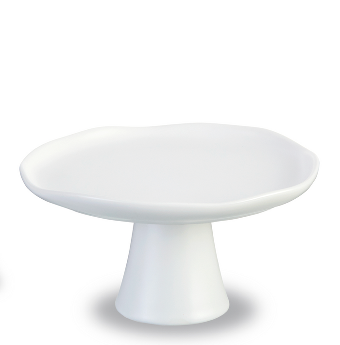 Small White Bloom Cakestand