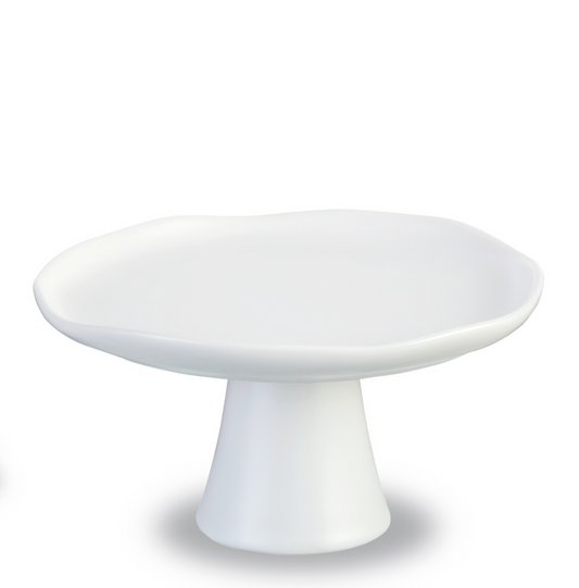 Small White Bloom Cakestand