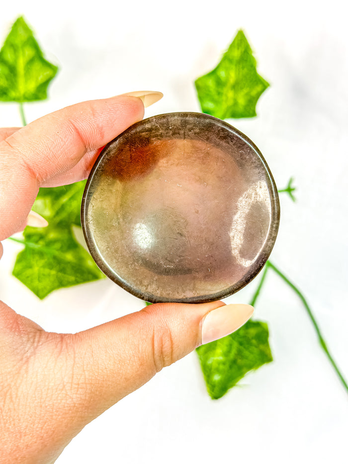 Smoky Quartz Circle Bowl