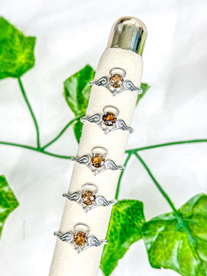 Smoky Quartz Ring (adjustable)
