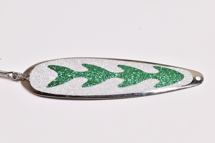 salmon trout trolling spoon hyper -vis+ hyperspoonz hyper vis lure tape