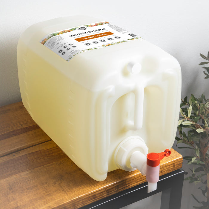Rustic Strength, Soothing Shampoo, 5 Gallon Eco-Jug with Spout, Pumpkin Harvest