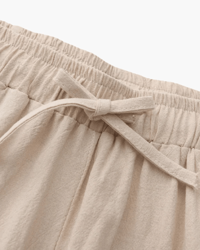 SOVIRA RIVIERA LINEN TROUSERS