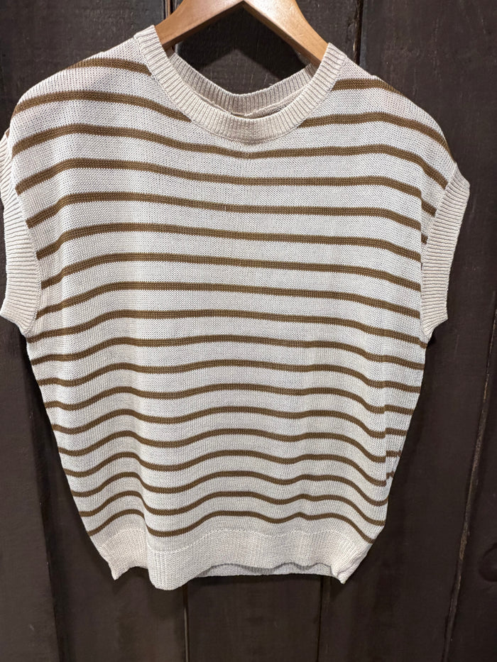 SOYA LUANNA STRIPE KNITTED TOP