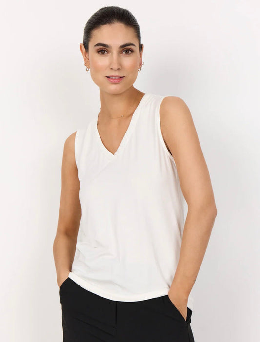 SOYA MARCIA ROUGE SLEEVELESS TANK