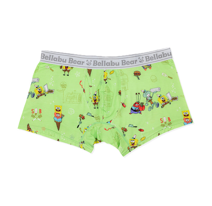 SpongeBob SquarePants Bamboo Men's Boxer Brief 3-Pack