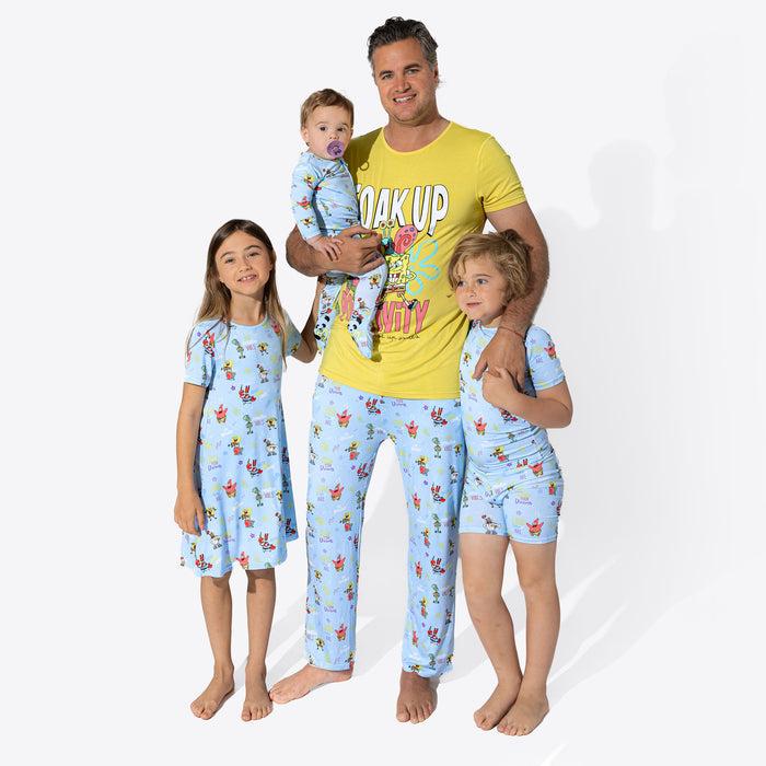 SpongeBob SquarePants: Good Vibes Bamboo Convertible Footie