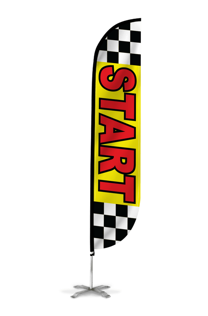 Start Feather Flag