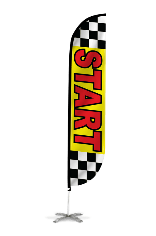 Start Feather Flag