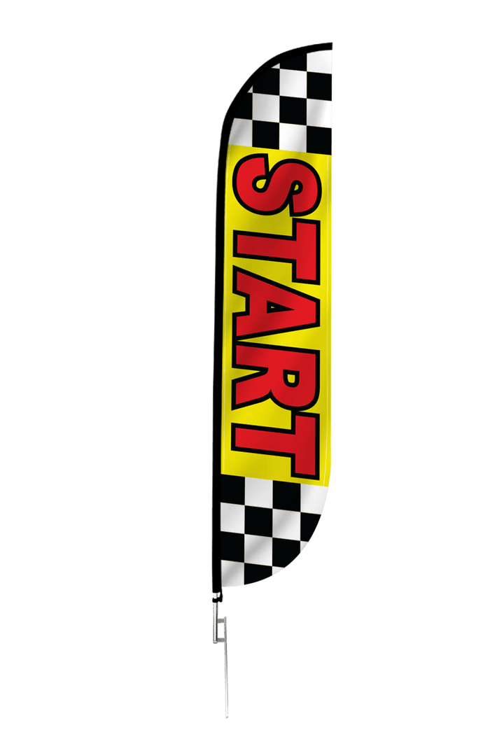 Start Feather Flag