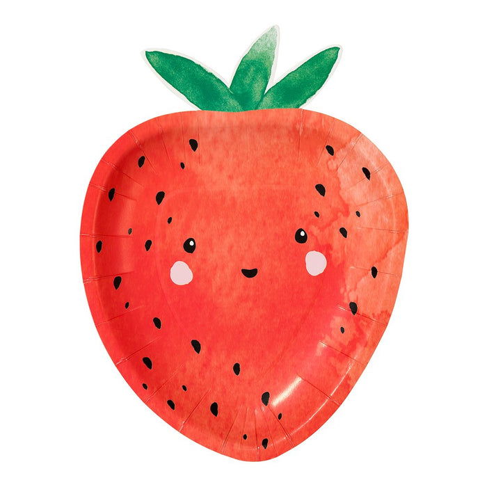 Strawberry Fields Strawberry Shaped Plates