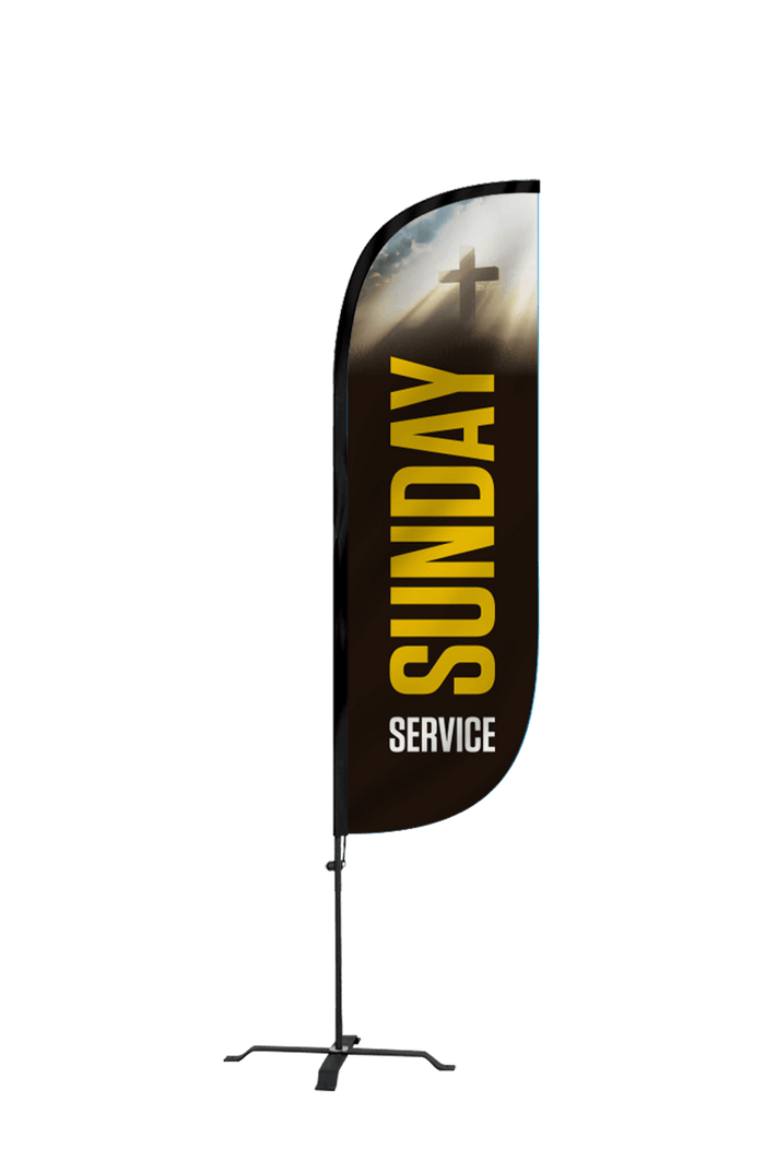 Sunday Service Feather Flag 10M5000128