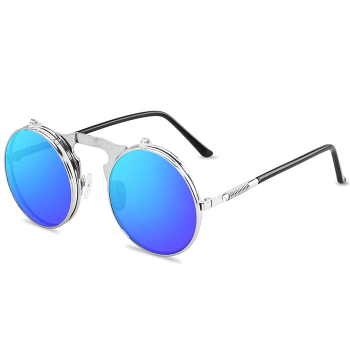 Silver/ Blue / UV400 lenses