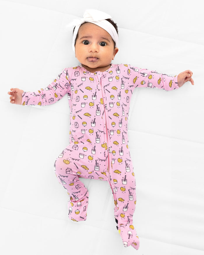 Sweet Dreams Girls Bundle -   Bamboo Convertible Footie