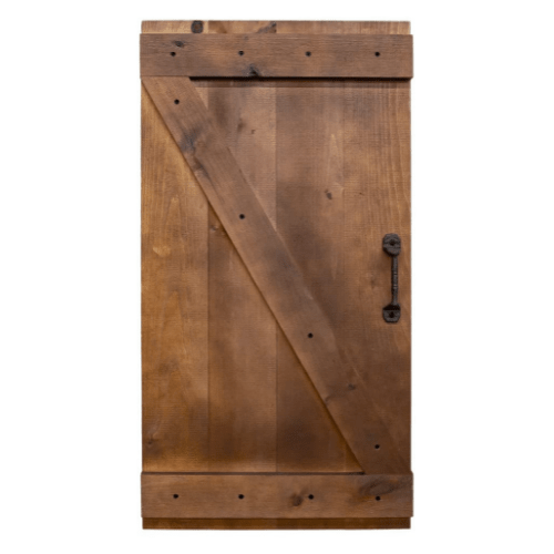 Tactical Walls Mini Barn Door Concealment TACTICAL WALLS Mini Barn Door Concealment - Cherry Model: BARNCH