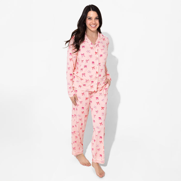 Take A Bow Bamboo Women's Pajama Set
