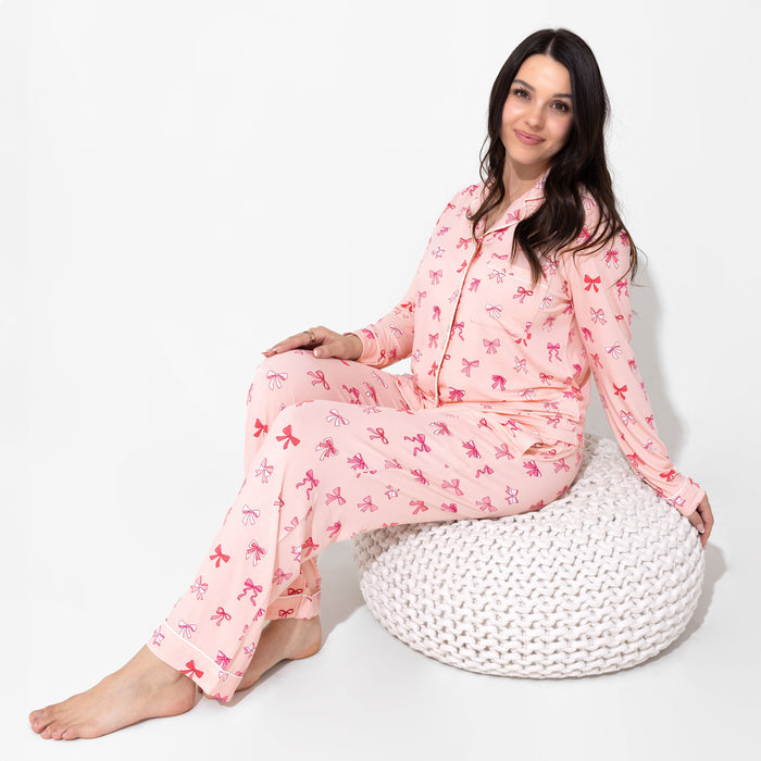 Take A Bow Bamboo Women's Pajama Set
