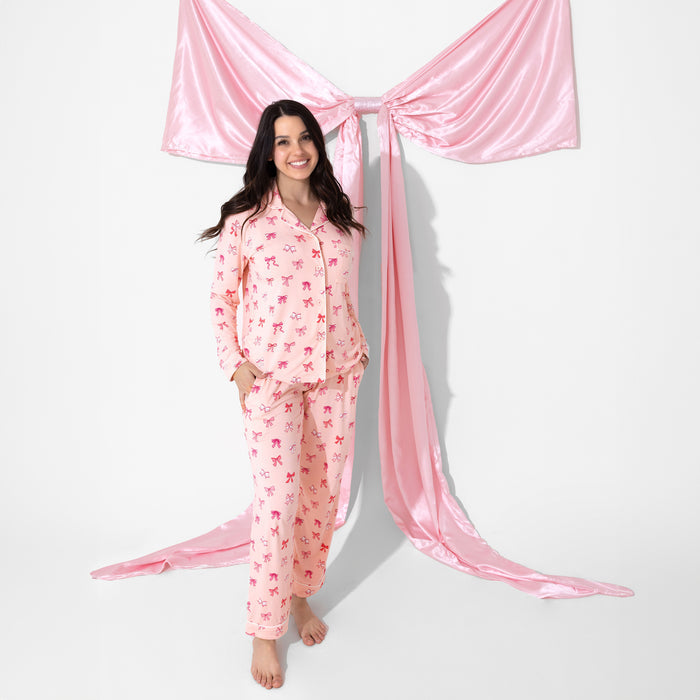 Take A Bow Bamboo Women's Pajama Set
