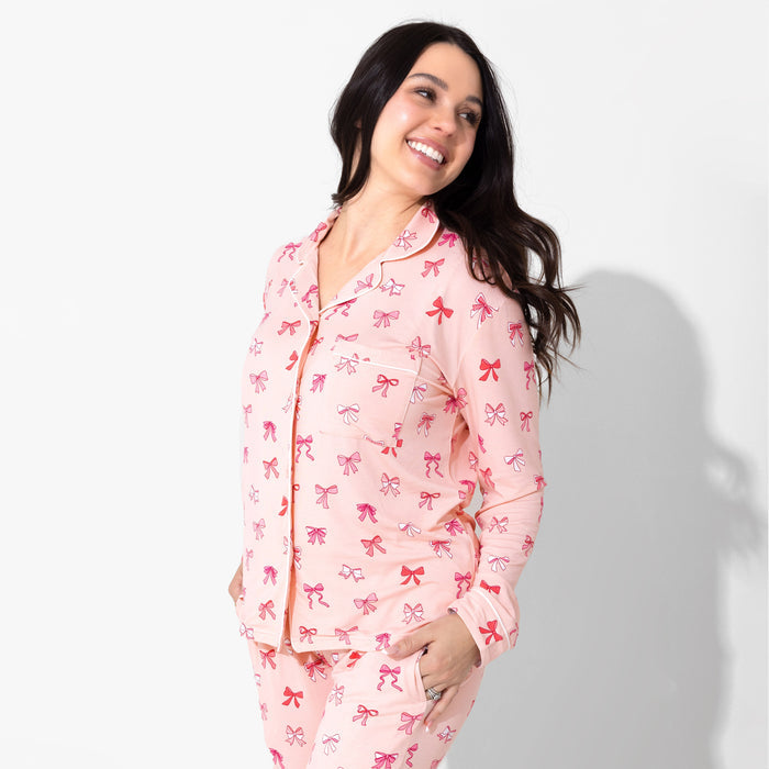 Take A Bow Bamboo Women's Pajama Set