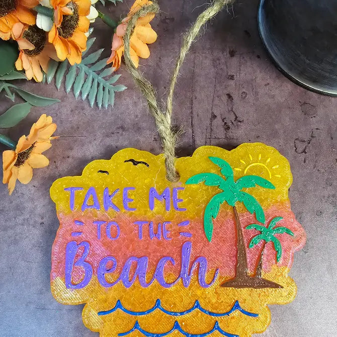 Take Me to the Beach Silicone Mold