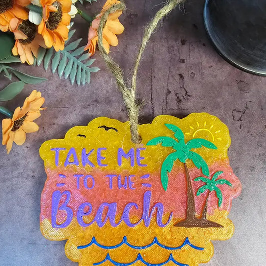 Take Me to the Beach Silicone Mold