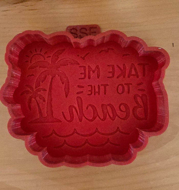 Take Me to the Beach Silicone Mold