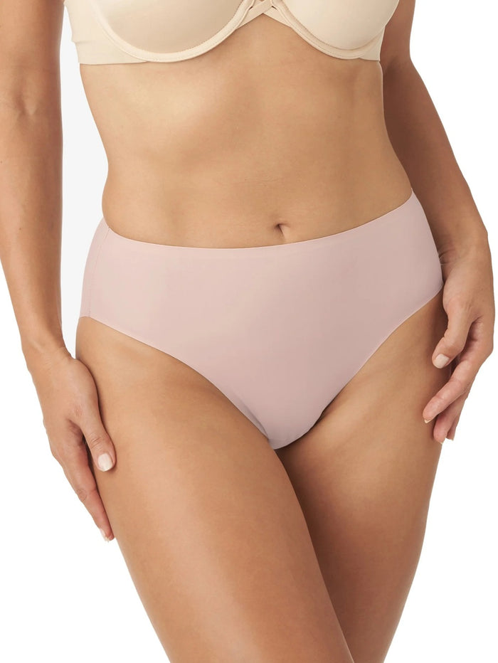 TC Fine Intimates Edge Contemporary Microfiber Hi-Cut Brief - A4-114