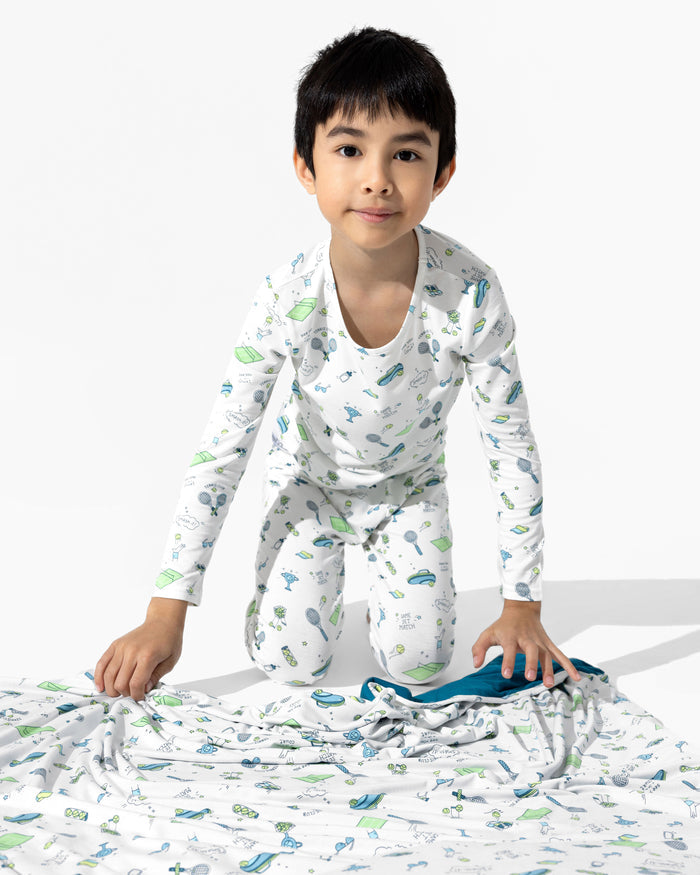 Tennis Bamboo Blanket