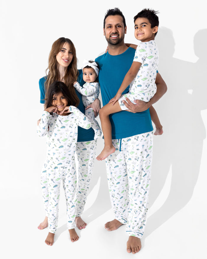 Tennis Bamboo Men's Pajama Set
