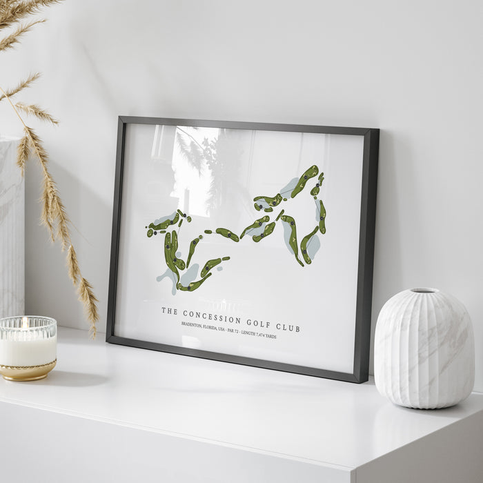 The Concession Golf Club | Golf Course Map | On Table