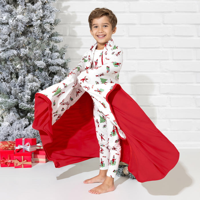 The Elf On The Shelf Bamboo Blanket