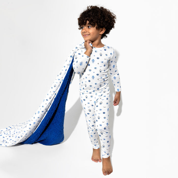 The Eye Bamboo Sherpa Blanket