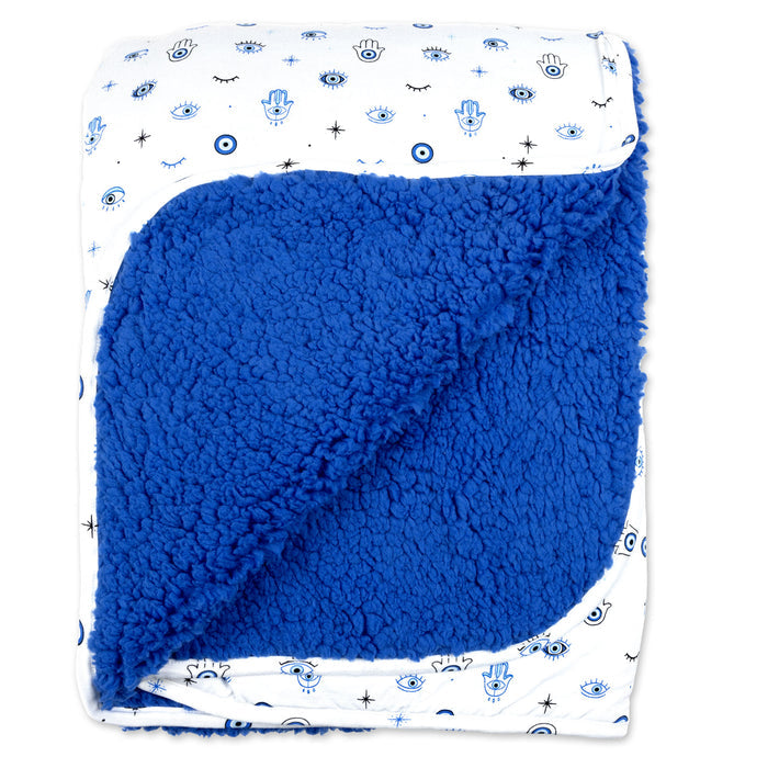 The Eye Bamboo Sherpa Blanket