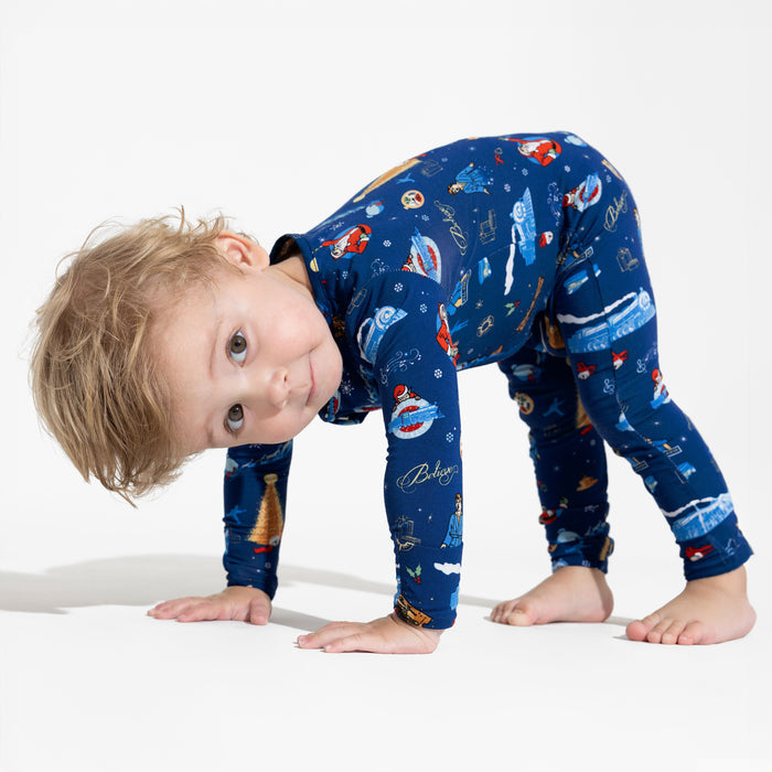 The Polar Express™ Bamboo Convertible Footie