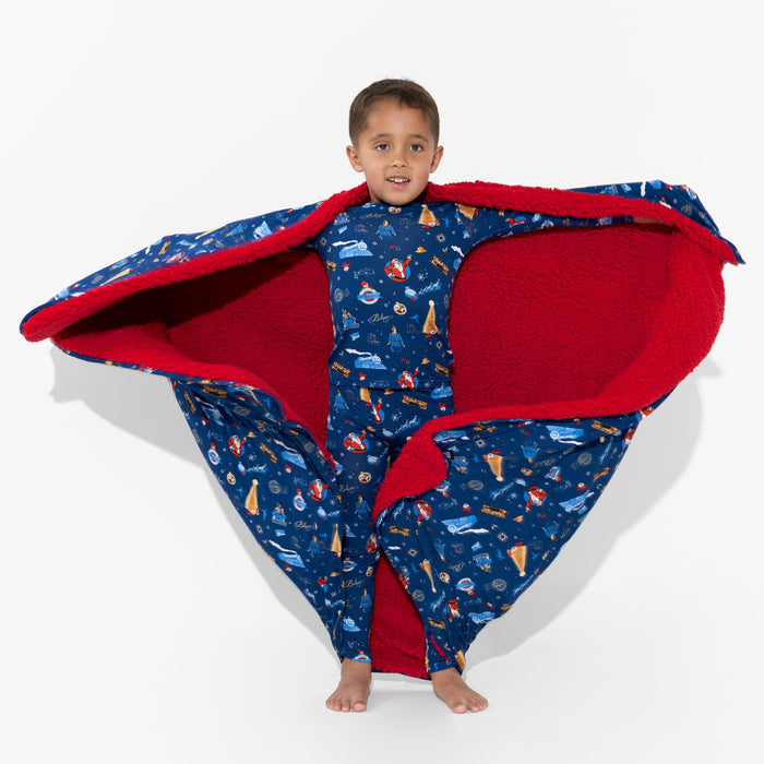 The Polar Express™ Bamboo Sherpa Blanket