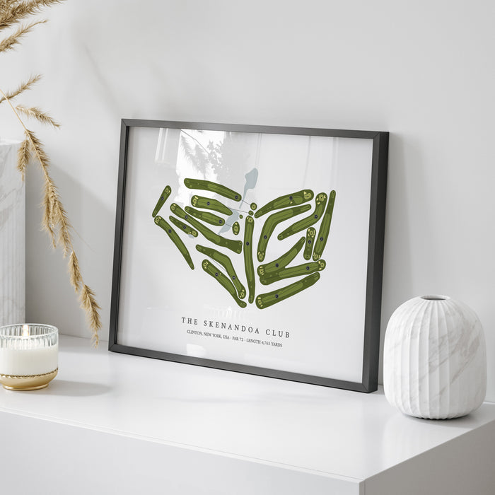 The Skenandoa Club | Golf Course Map | On Table