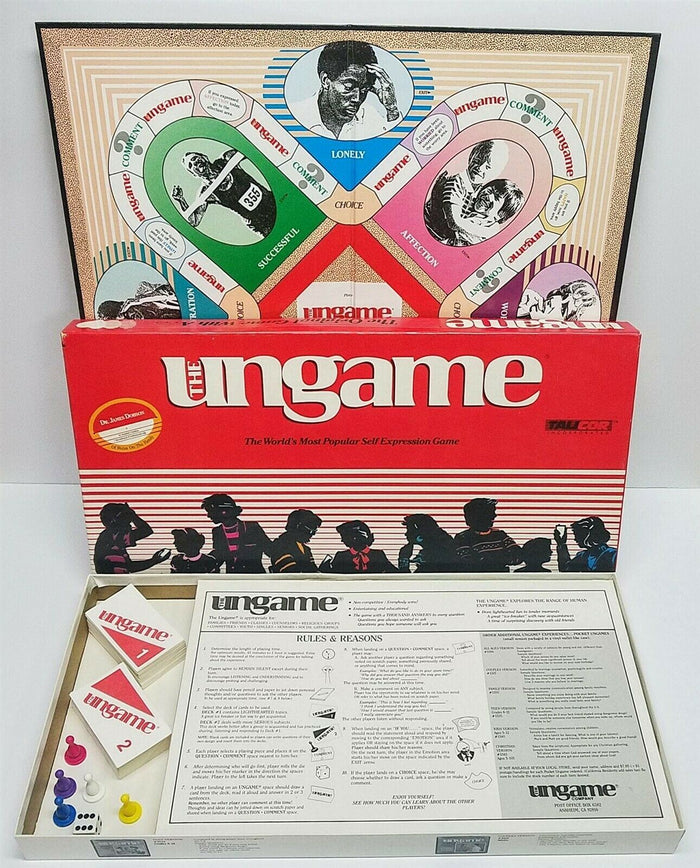The Ungame Christian Version 1988 Edition Dr James Dobson by Talicor