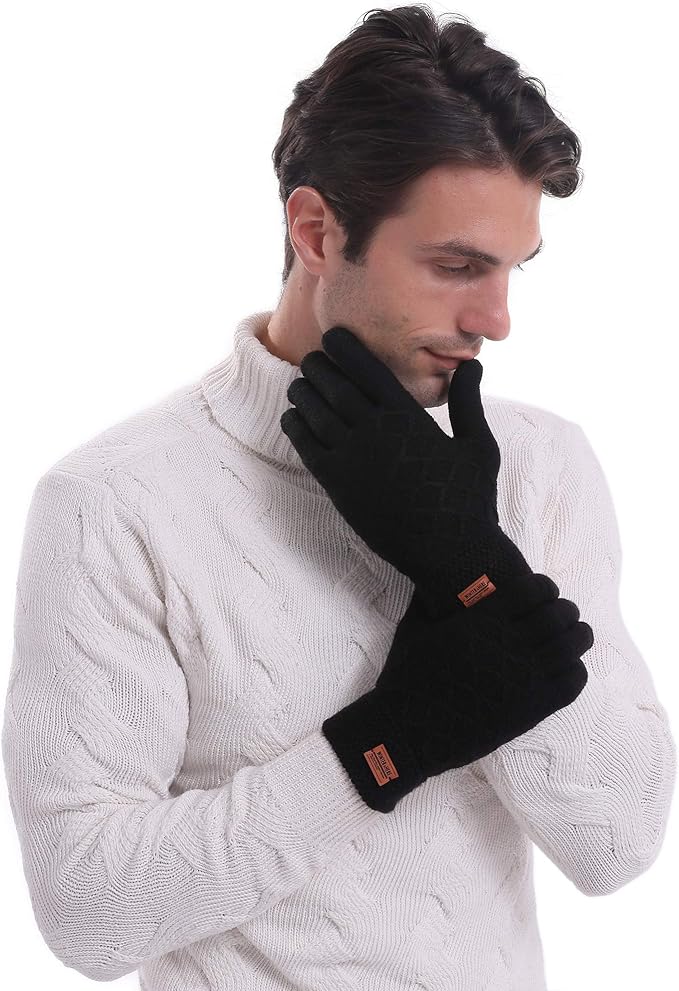 Thermal Touchscreen Fleece Gloves - Sovira