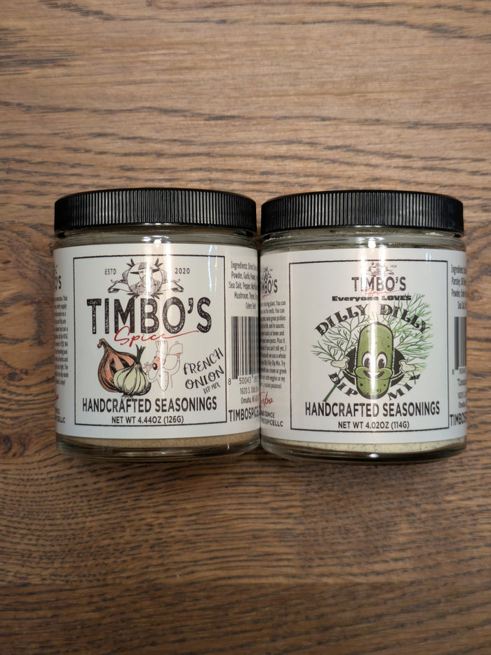 Timbo's Spice - Dip Mixes